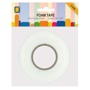 Foam Adhesives: Jeje Products Foam Tape 12mm wide - 2mm Thick