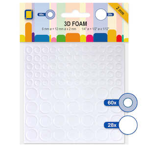 Jeje Products Foam Circles - 2mm Thick