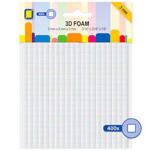 Jeje Products Foam Squares - 3mm Thick