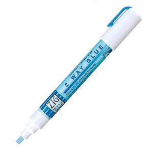 Glue Adhesives: Zig2 Way Glue Pen - Chisel Tip