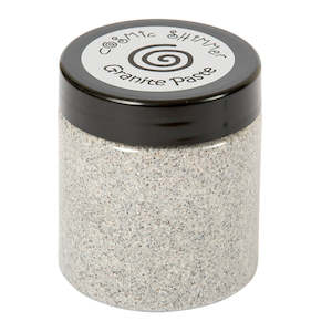 Cosmic Shimmer Granite Paste - Bianco Silver