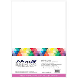 X-Press It Copic Blending Card A4 - 25pk