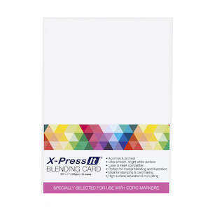 X-Press It Copic Blending Card A6 - 125pk