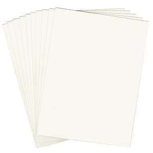 Greeting Cards 10pk - Light Cream