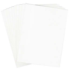 Greeting Cards 10pk - White Gloss