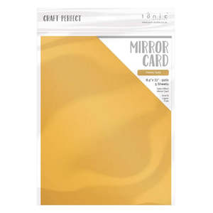 Tonic Mirror Cardstock - Satin Honey Gold 9487E