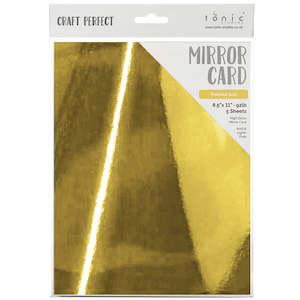 Tonic Mirror Cardstock - Polished Gold - 9451E