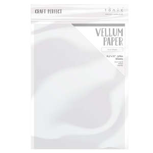 Other Surfaces: Tonic Studios - Vellum Paper Pack - Pure White