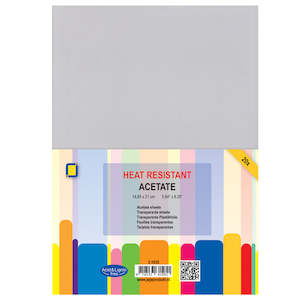 Jeje Products Acetate A5 - Thin Heat Resistant 20pk