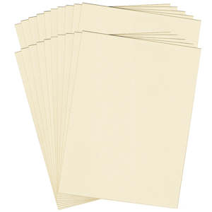 Paper Inserts - Yellow Cream 30pk