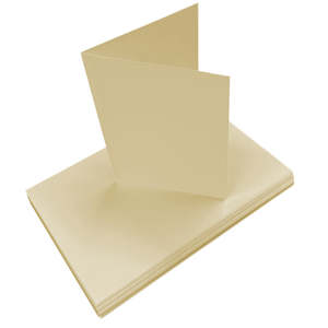 Small Cards Envelopes: Small Gift Cards - Yellow Cream 25pk