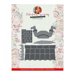 Find It Trading Yvonne Creations Die - Santa in Chimney YCD10336