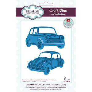 Creative Expressions Dream Car Collection Die - Classic Cars CED23074