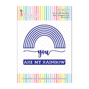 Dress My Craft Die - You Are My Rainbow DMCD5775