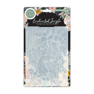 Craft Consortium 3D Embossing Folder - Enchanted Jungle CCEMBS001