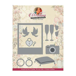 Other Dies: Find It Trading Yvonne Creations Die - Wedding Accessories YCD10311