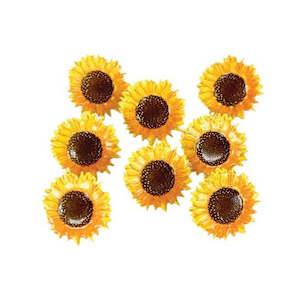 Eyelet Outlet Brads - Sunflowers