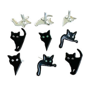 Brads Eyelets: Eyelet Outlet Brads - Black Cats