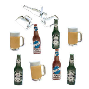 Eyelet Outlet Brads - Beer Mix