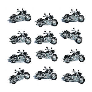 Eyelet Outlet Brads - Motorbikes