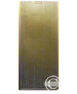 PeelCraft Stickers - Lines Straight Fine - Gold PC1082G