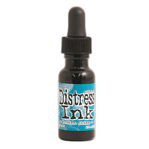 Distress Pads Inks: Tim Holtz Distress Dye Reinker - Broken China