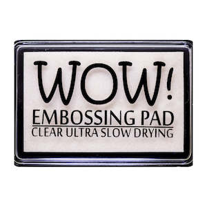 Wow! Embossing Ink Pad - Clear Ultra Slow Drying