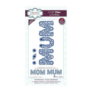 Creative Expressions Die - Mother's Day Floral Mum CED5434