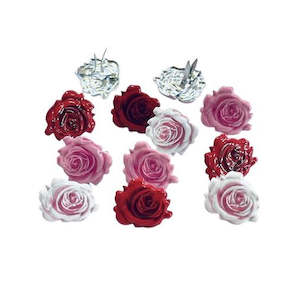 Brads Eyelets: Eyelet Outlet Brads - Roses