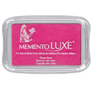 Tsukineko Memento Luxe Pigment Ink Pad - Rose Bud