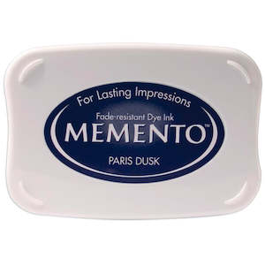 Tsukineko Memento Dye Ink Pad - Paris Dusk