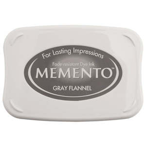 Tsukineko Memento Dye Ink Pad - Gray Flannel