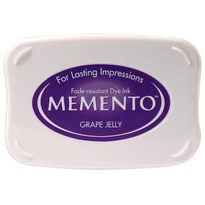 Tsukineko Memento Dye Ink Pad - Grape Jelly