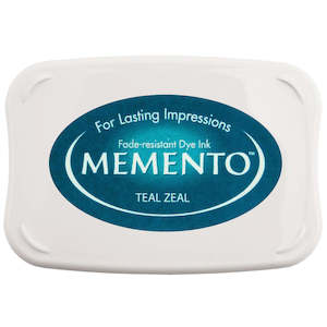 Tsukineko Memento Dye Ink Pad - Teal Zeal