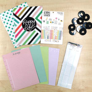 Junk Journal / Planner Pack - Chevron GARAGE SALE