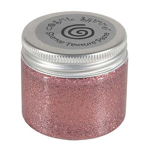 Coloured Pastes: Cosmic Shimmer Sparkle Texture Paste - Rose Copper