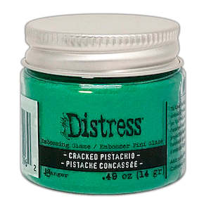 Distress Embossing Glaze -  Cracked Pistachio