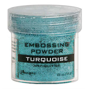 Ranger Embossing Powder -  Turquoise