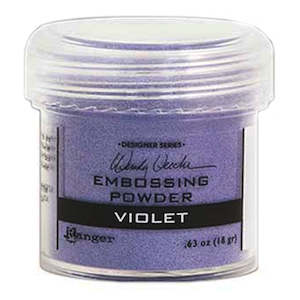 Embossing Powder Glaze: Ranger Embossing Powder -  Violet