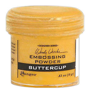 Embossing Powder Glaze: Ranger Embossing Powder -  Buttercup