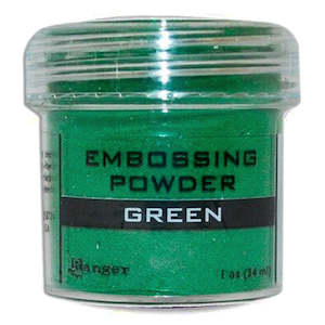 Embossing Powder Glaze: Ranger Embossing Powder -  Green