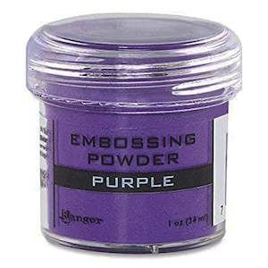 Embossing Powder Glaze: Ranger Embossing Powder -  Purple