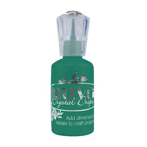 Nuvo Crystal Drops Gloss - Woodland Green