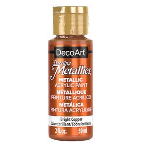 DecoArt Dazzling Metallics Acrylic Paint - Bright Copper