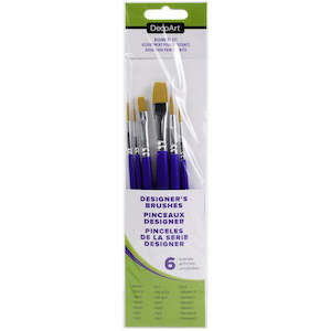 DecoArt Paint Brush Set - 6 pc DABK33