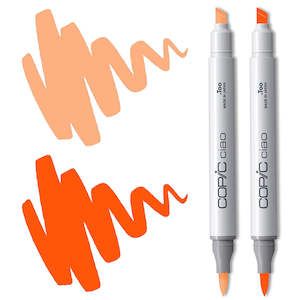 Copic Sets: Copic Ciao Marker Set - Orange Blending Duo