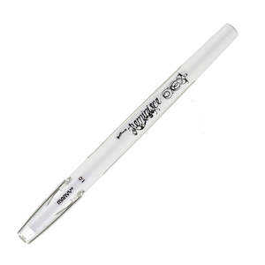 Marvy Reminisce Gel Pen - White