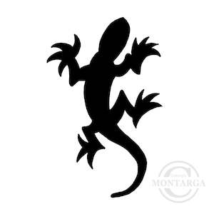 Animals: 3732 E - Lizard Rubber Stamp