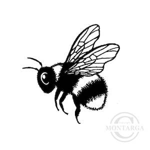 Birds Bees Butterflies: 3617 A - Bumble Bee Rubber Stamp