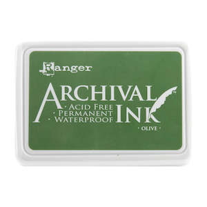 Ranger Archival Dye Ink Pad - Olive